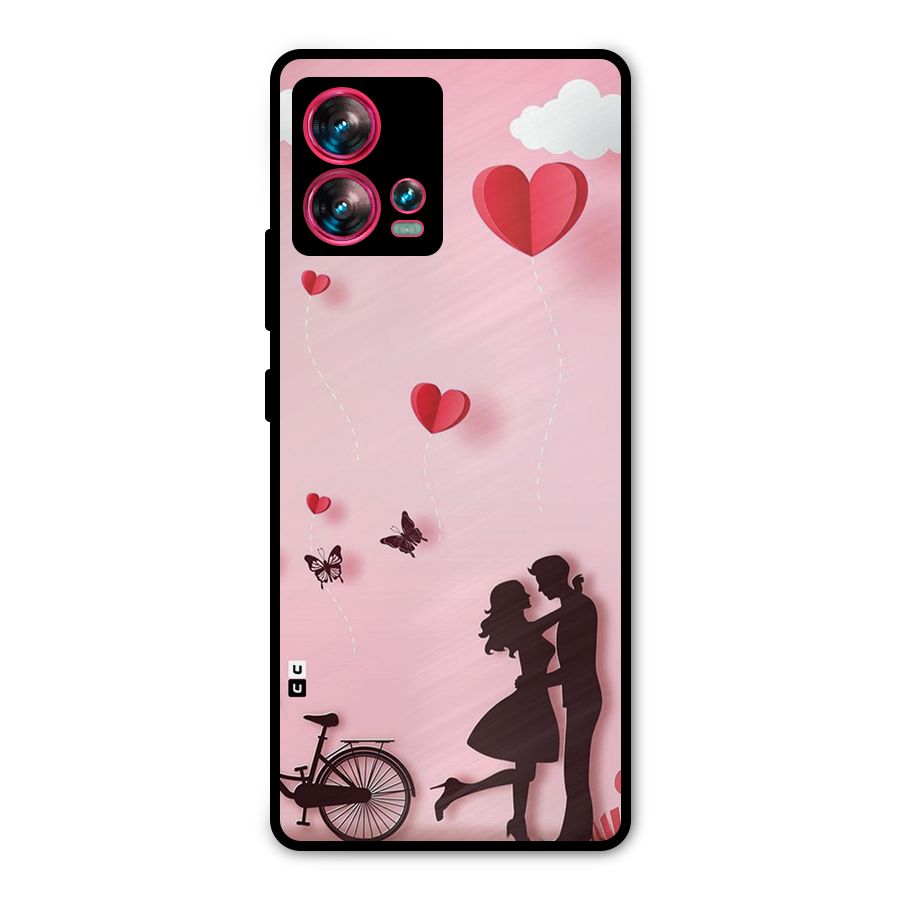 True Love Metal Back Case for Motorola Edge 30 Fusion