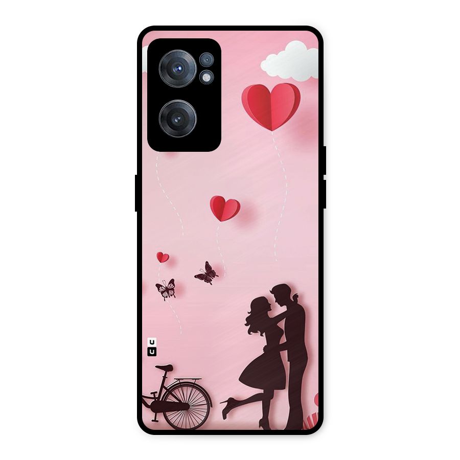 True Love Metal Back Case for OnePlus Nord CE 2 5G