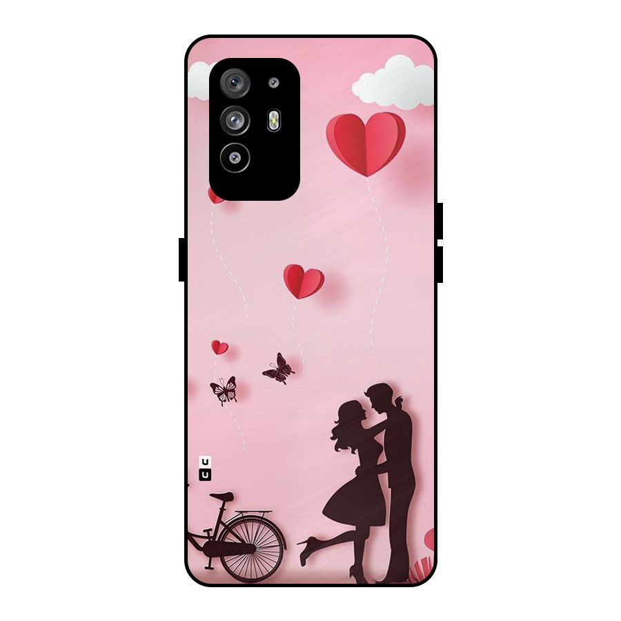 True Love Metal Back Case for Oppo F19 Pro Plus 5G