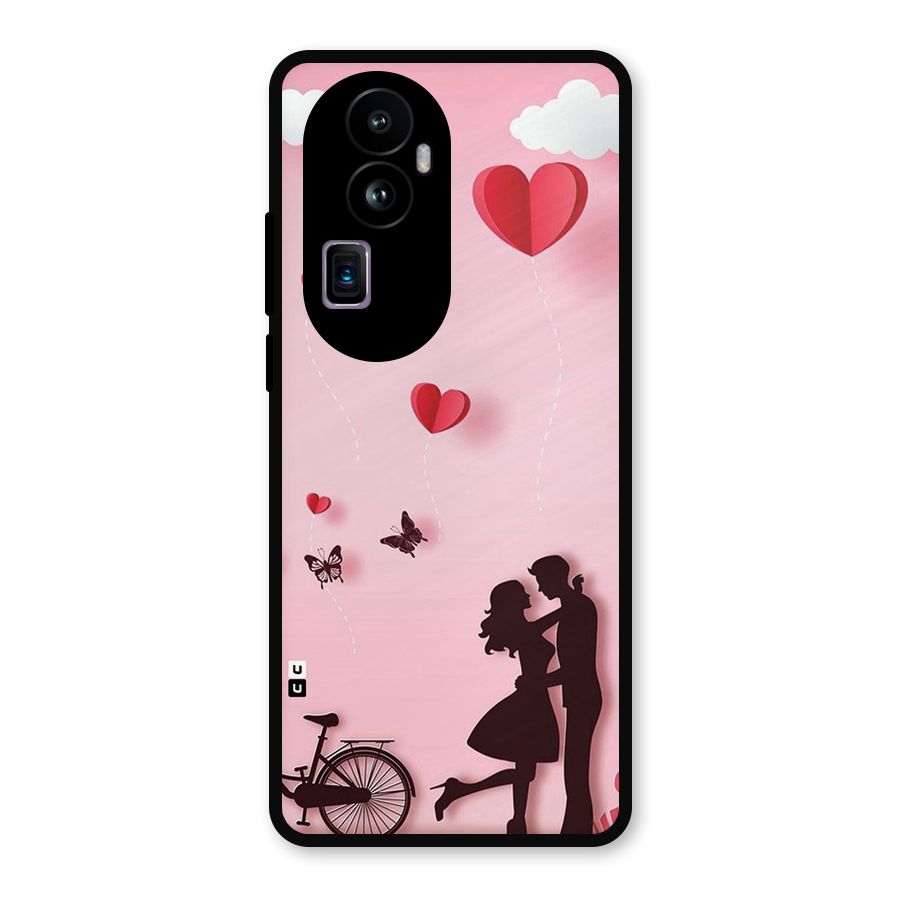 True Love Metal Back Case for Oppo Reno10 Pro Plus