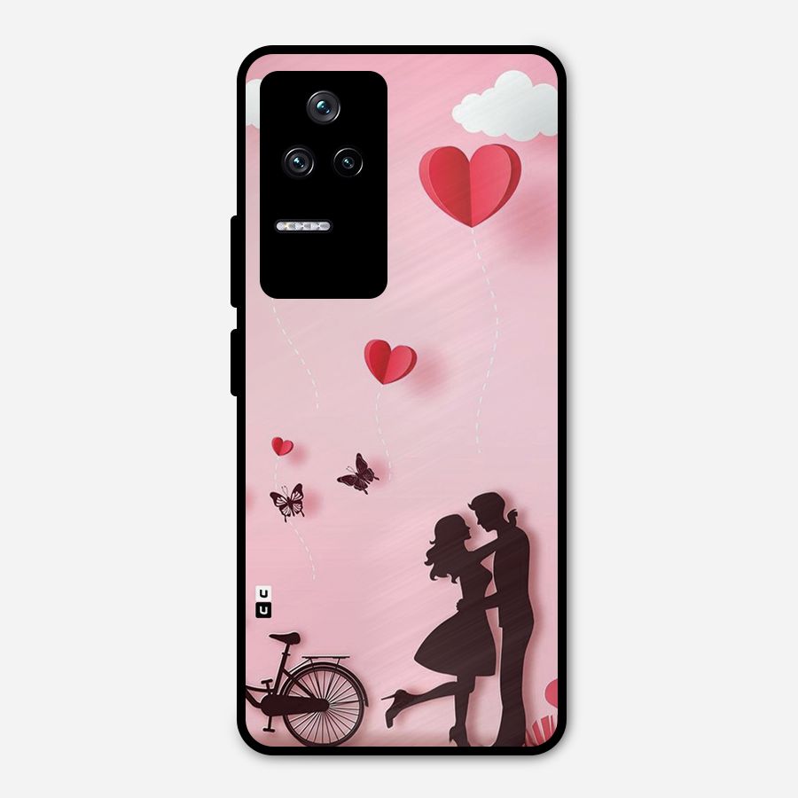 True Love Metal Back Case for Poco F4 5G