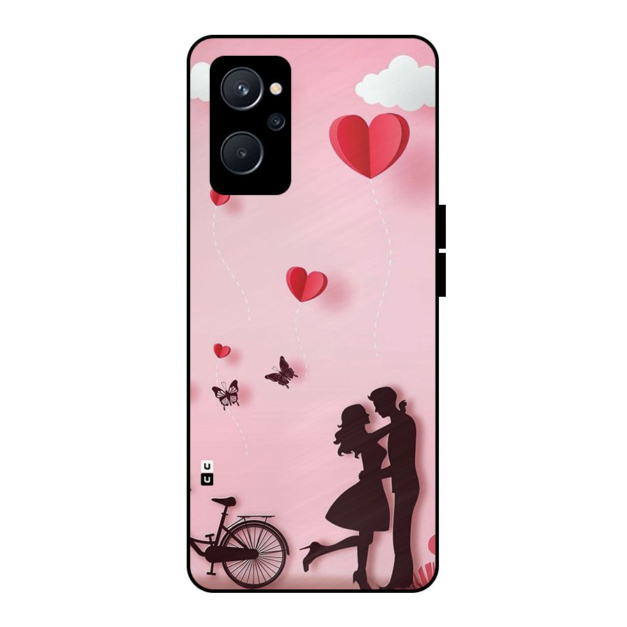 True Love Metal Back Case for Realme 9i 5G