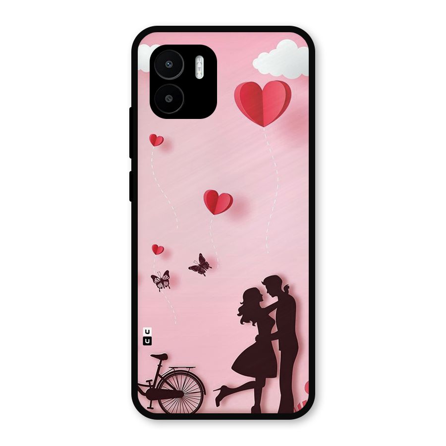 True Love Metal Back Case for Redmi A1