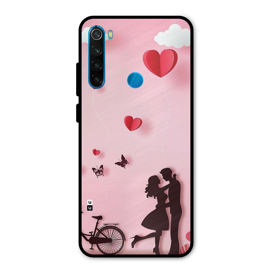 True Love Metal Back Case for Redmi Note 8