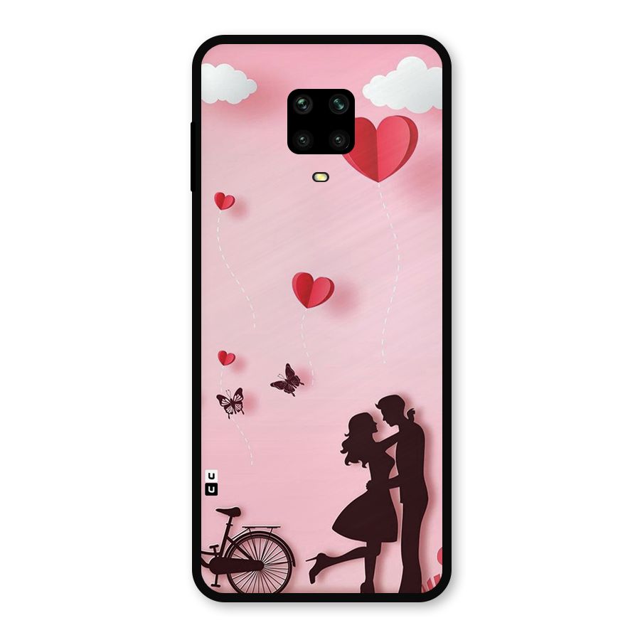 True Love Metal Back Case for Redmi Note 9 Pro Max