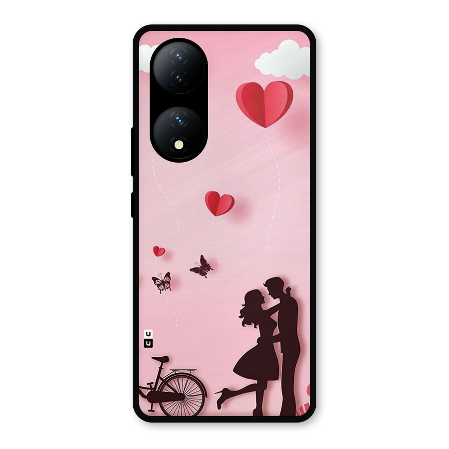 True Love Metal Back Case for Vivo T2