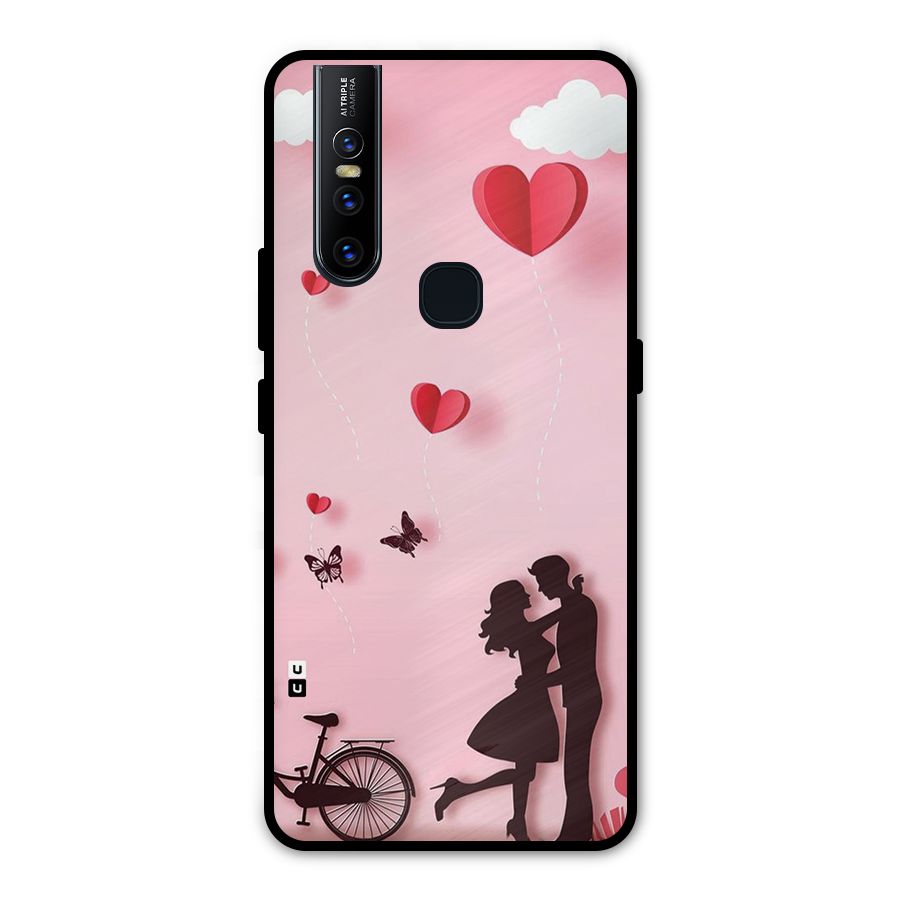 True Love Metal Back Case for Vivo V15