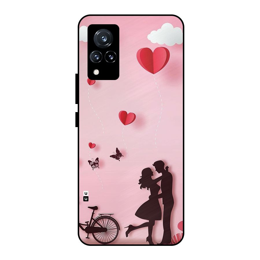 True Love Metal Back Case for Vivo V21 5G