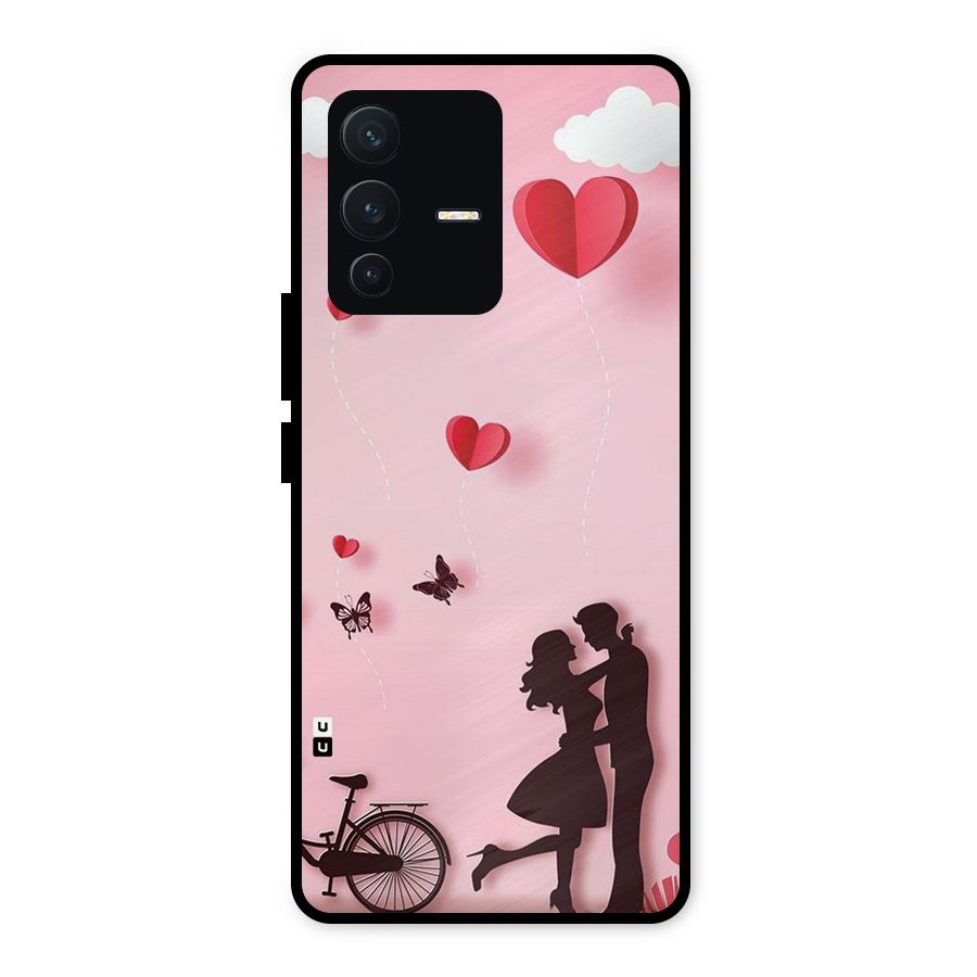 True Love Metal Back Case for Vivo V23 5G