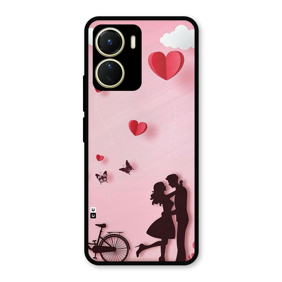 True Love Metal Back Case for Vivo Y16
