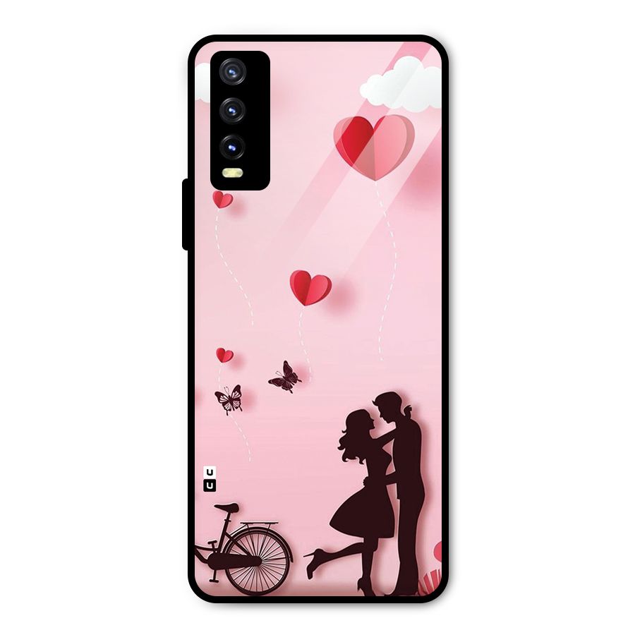 True Love Metal Back Case for Vivo Y20g