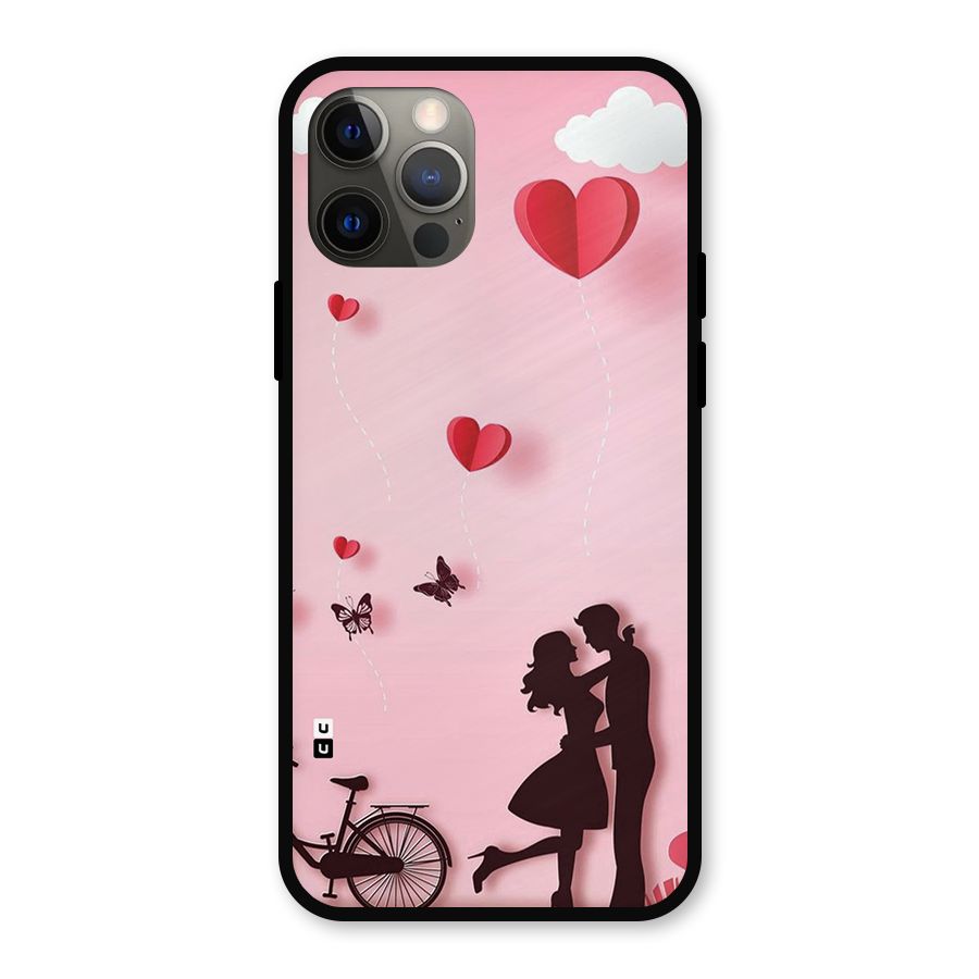 True Love Metal Back Case for iPhone 12 Pro