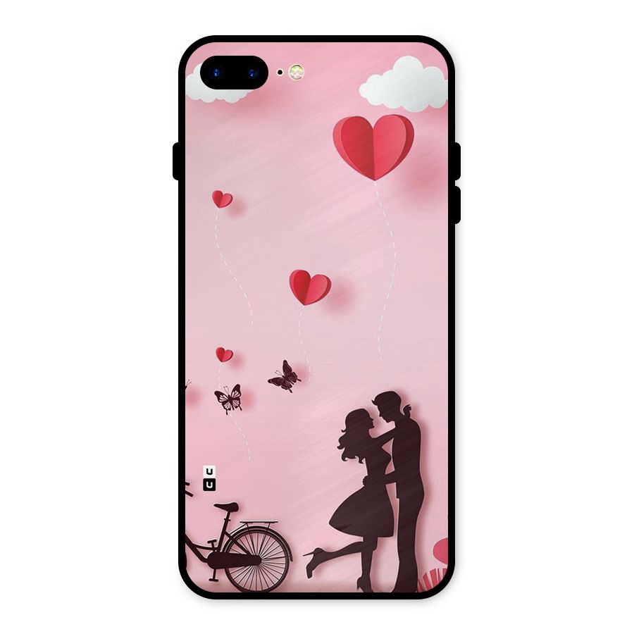 True Love Metal Back Case for iPhone 7 Plus