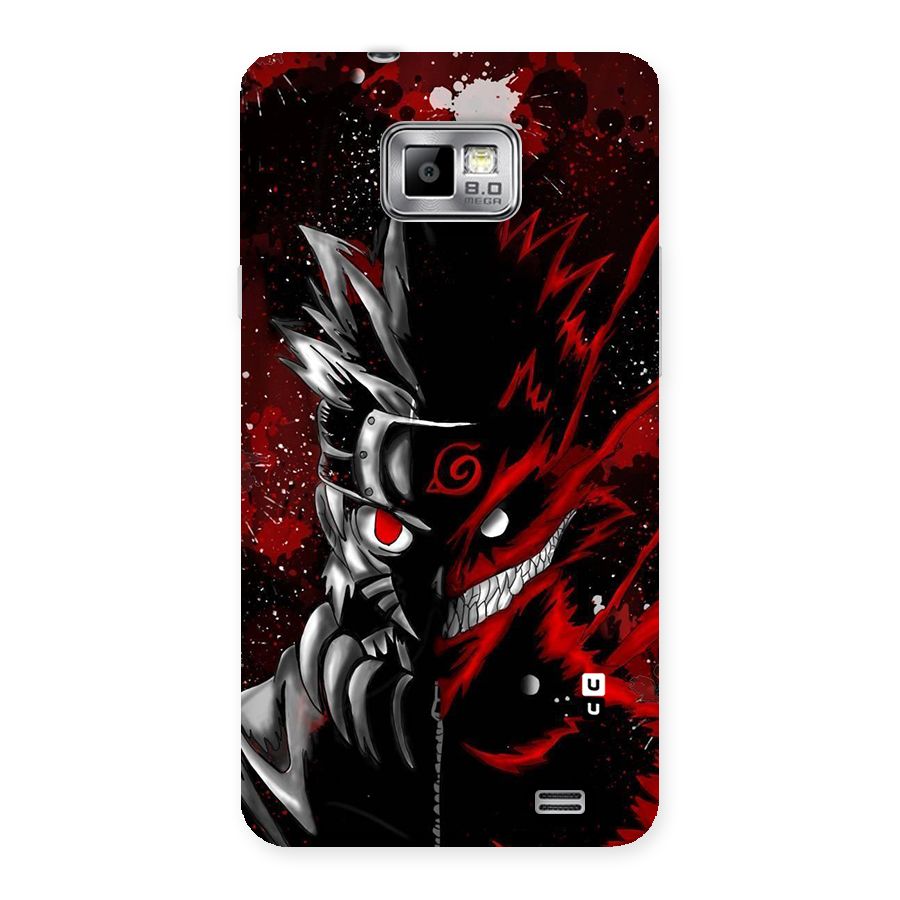 Two Face Naruto Back Case for Galaxy S2