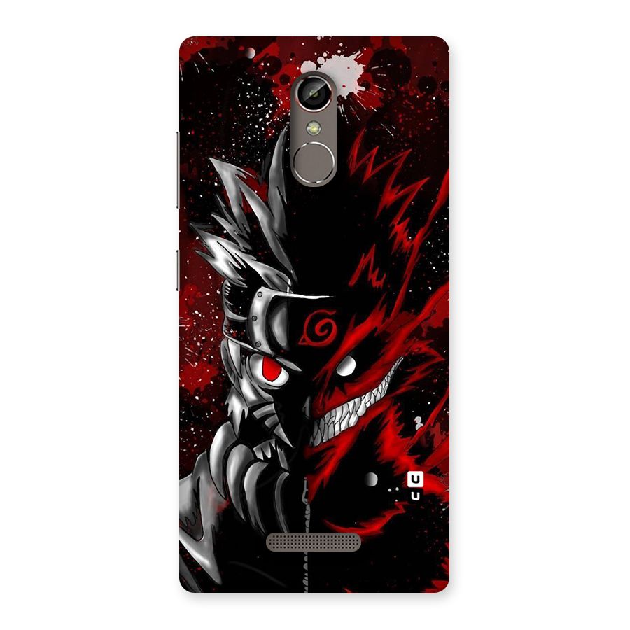 Two Face Naruto Back Case for Gionee S6s