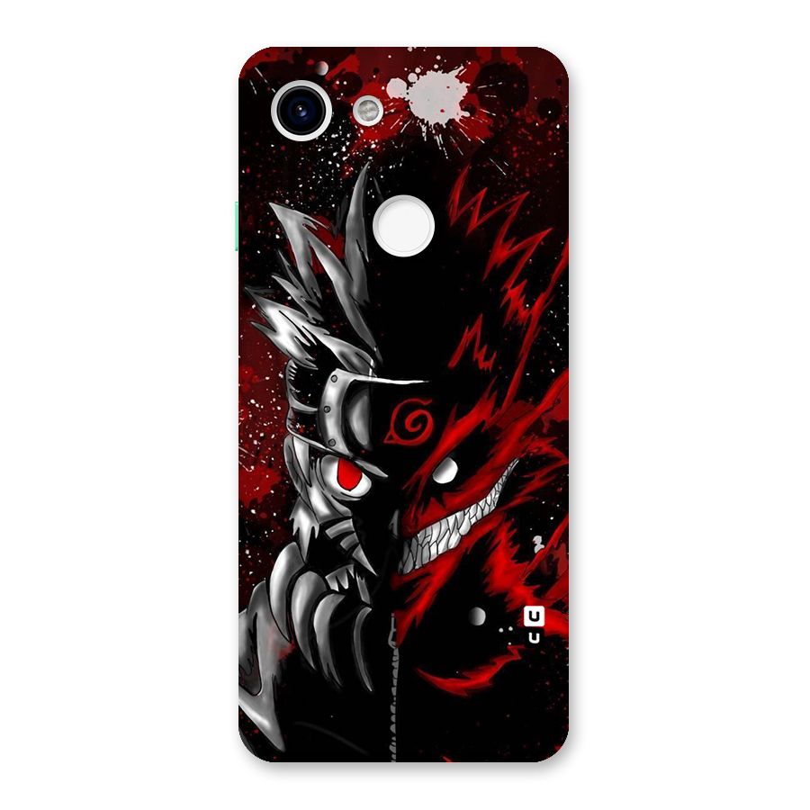 Two Face Naruto Back Case for Google Pixel 3