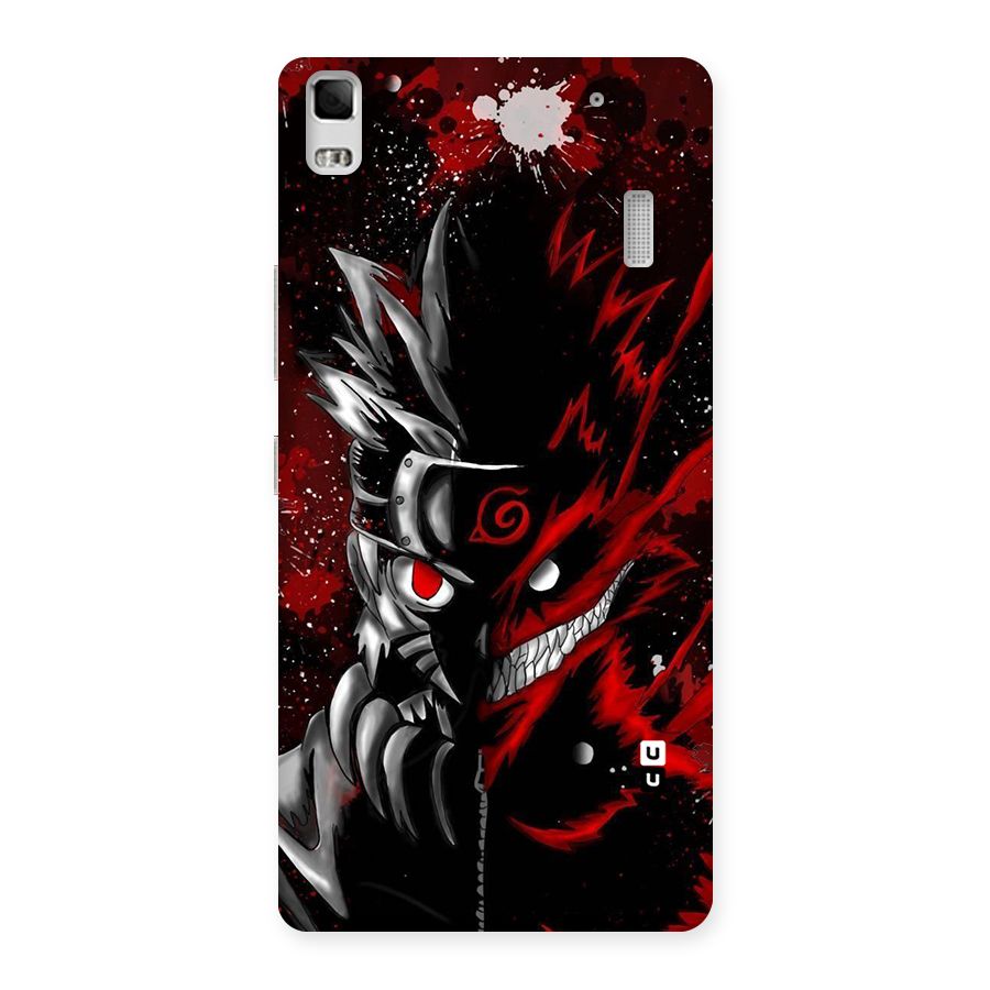 Two Face Naruto Back Case for Lenovo K3 Note