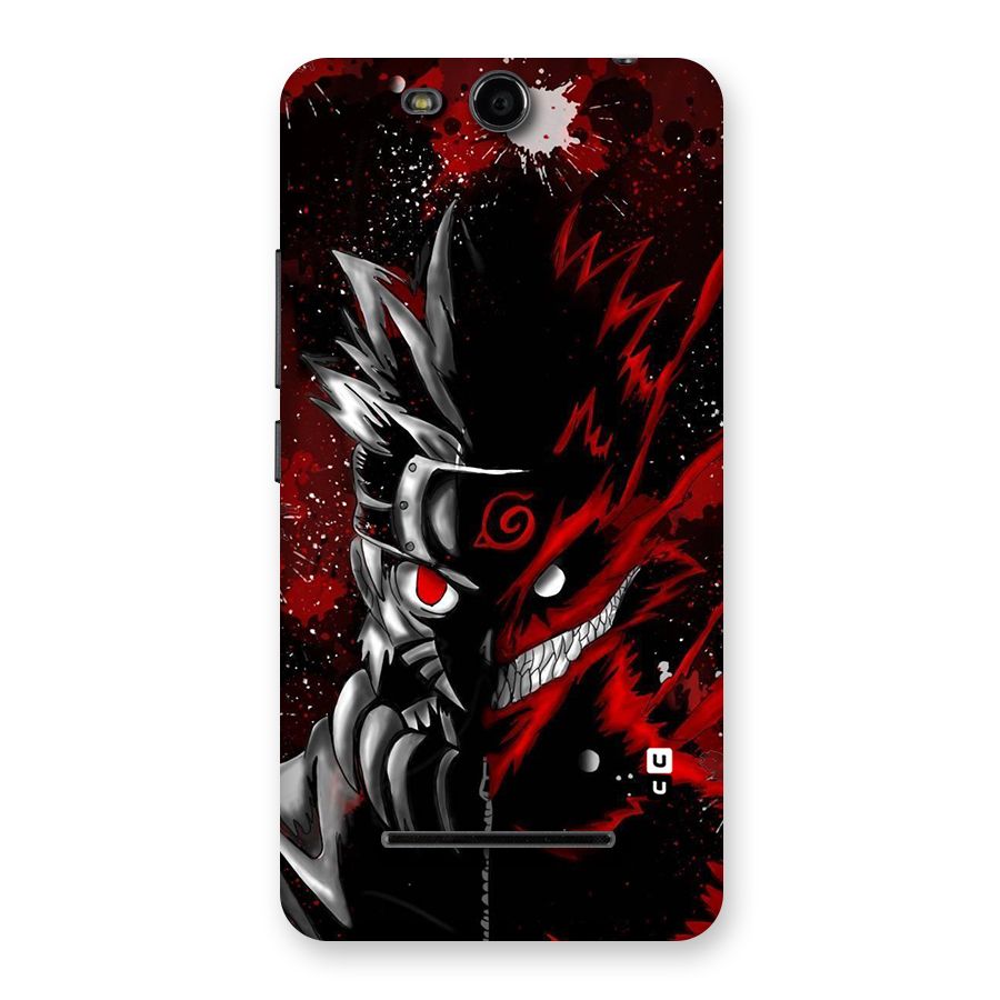 Two Face Naruto Back Case for Micromax Canvas Juice 3 Q392