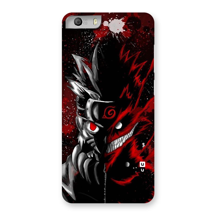 Two Face Naruto Back Case for Micromax Canvas Knight 2