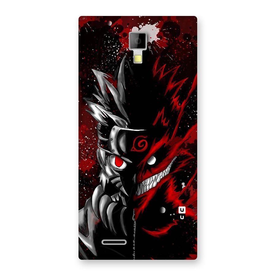Two Face Naruto Back Case for Micromax Canvas Xpress A99