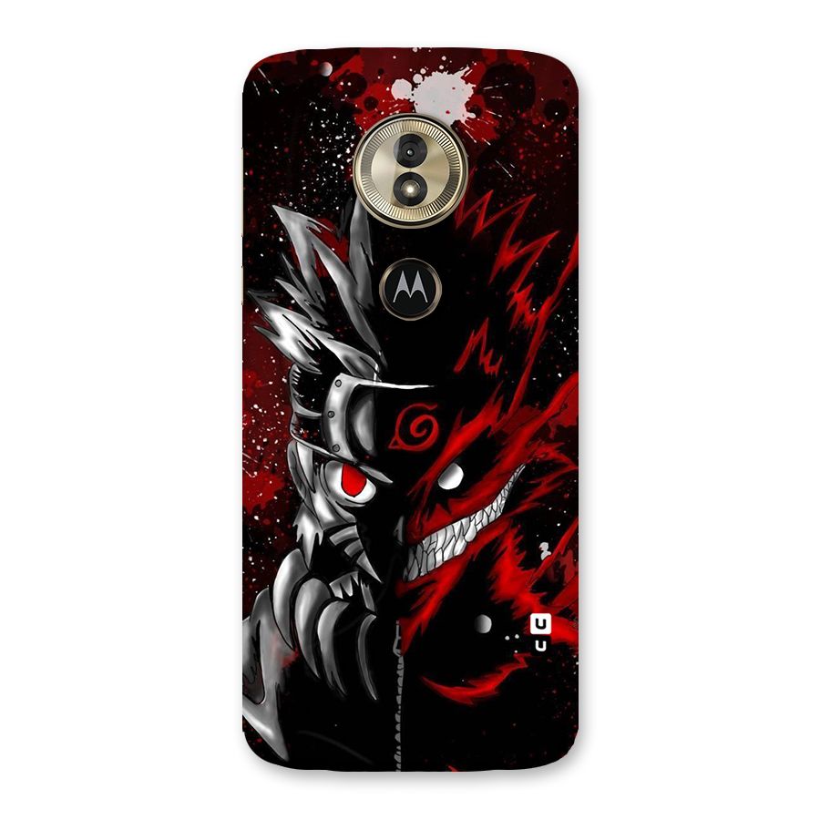 Two Face Naruto Back Case for Moto G6 Play