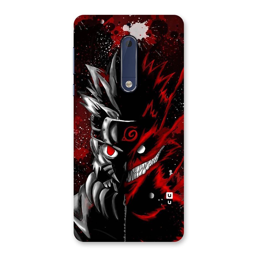 Two Face Naruto Back Case for Nokia 5