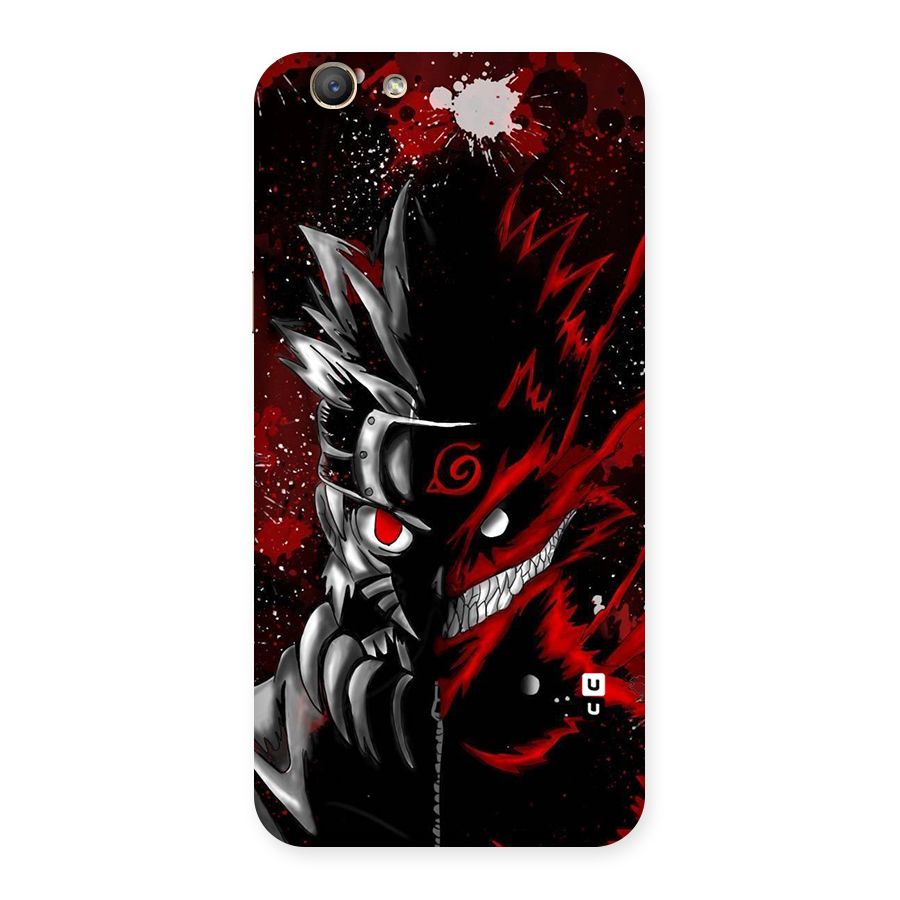 Two Face Naruto Back Case for Oppo F1s
