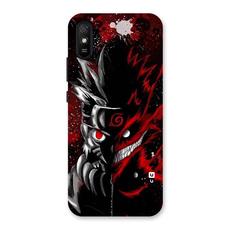 Two Face Naruto Back Case for Redmi 9A