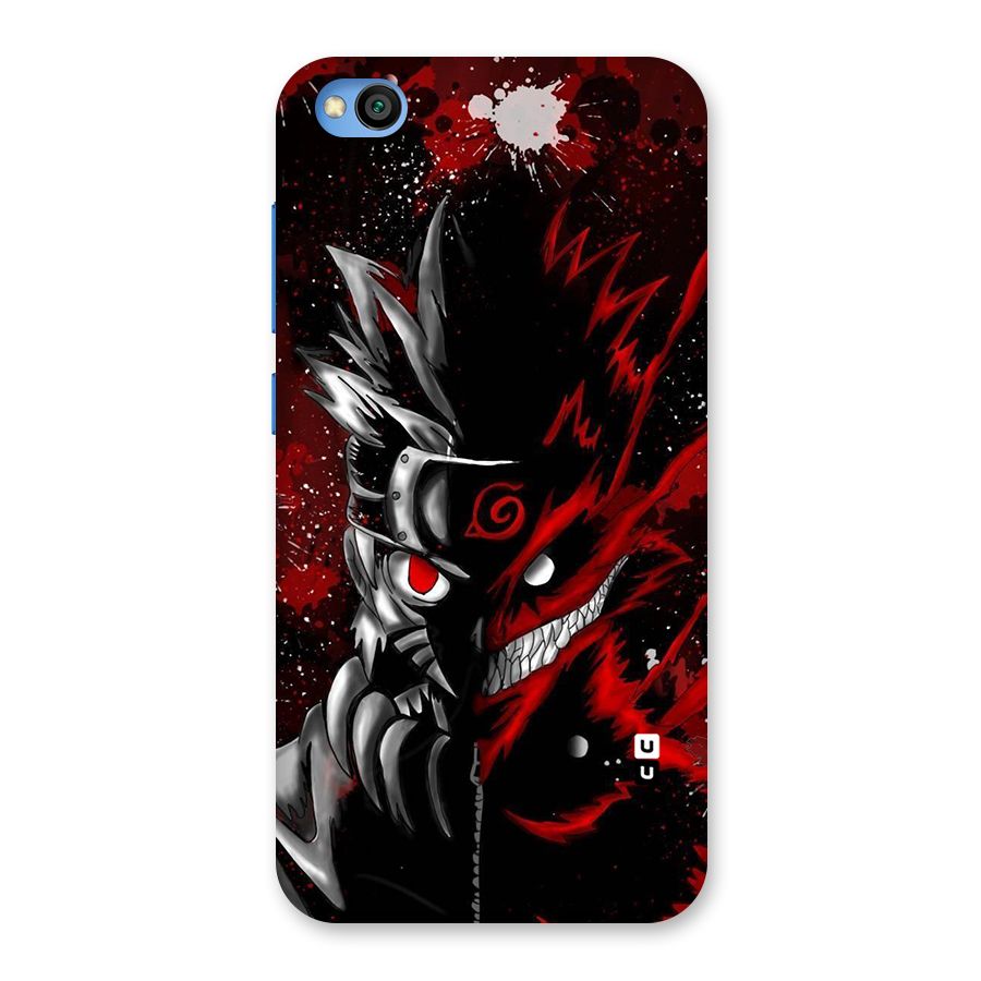Two Face Naruto Back Case for Redmi Go
