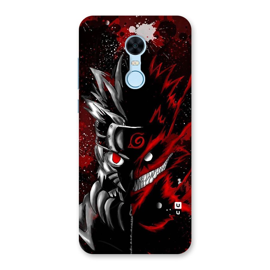 Two Face Naruto Back Case for Redmi Note 5