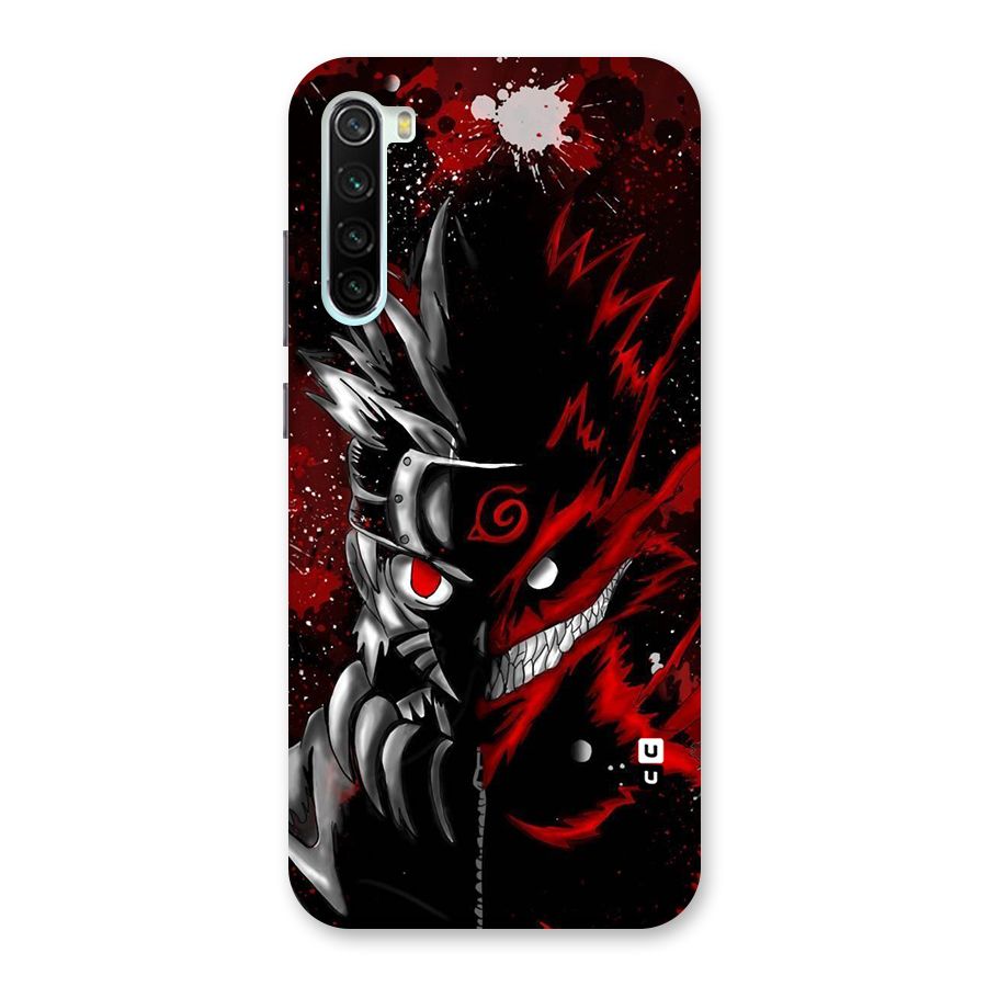 Two Face Naruto Back Case for Redmi Note 8
