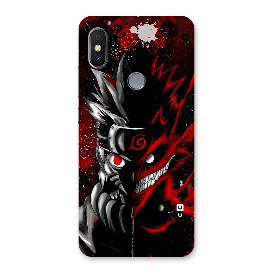 Two Face Naruto Back Case for Redmi Y2