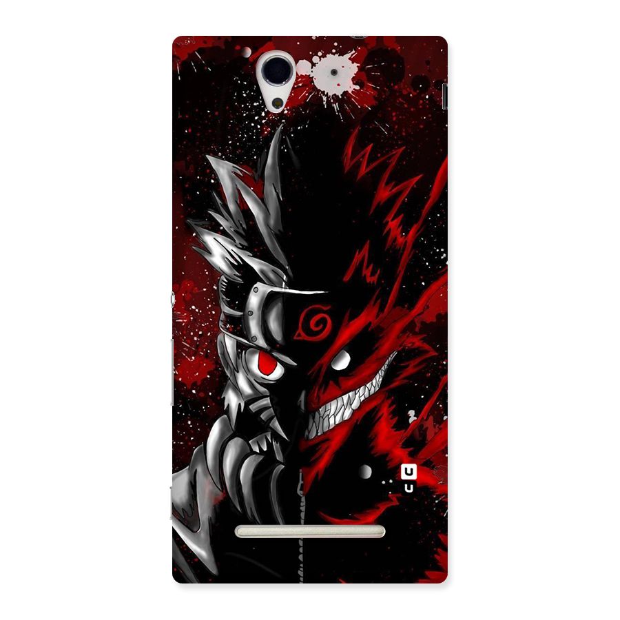 Two Face Naruto Back Case for Sony Xperia C3