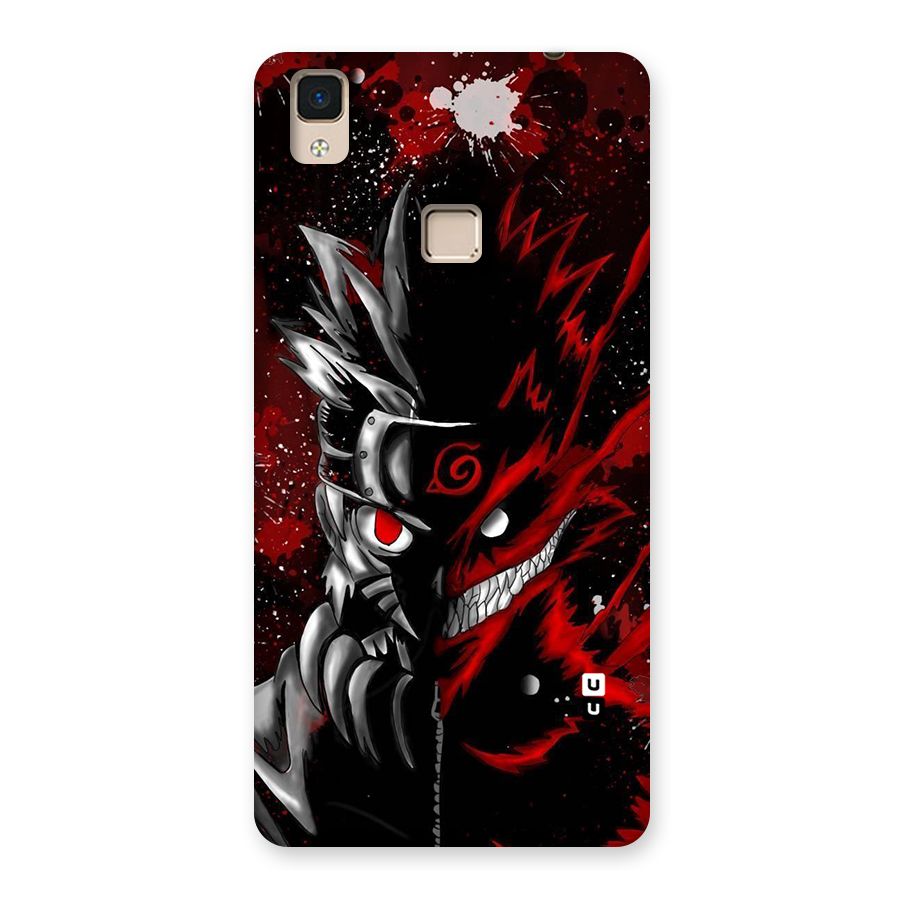 Two Face Naruto Back Case for V3 Max
