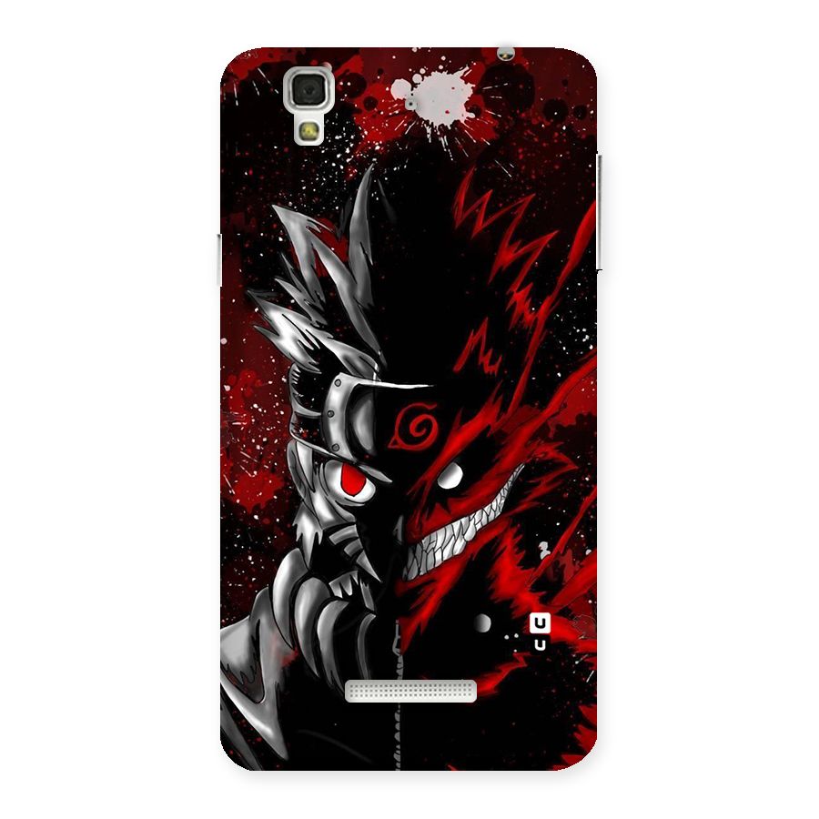 Two Face Naruto Back Case for YU Yureka Plus