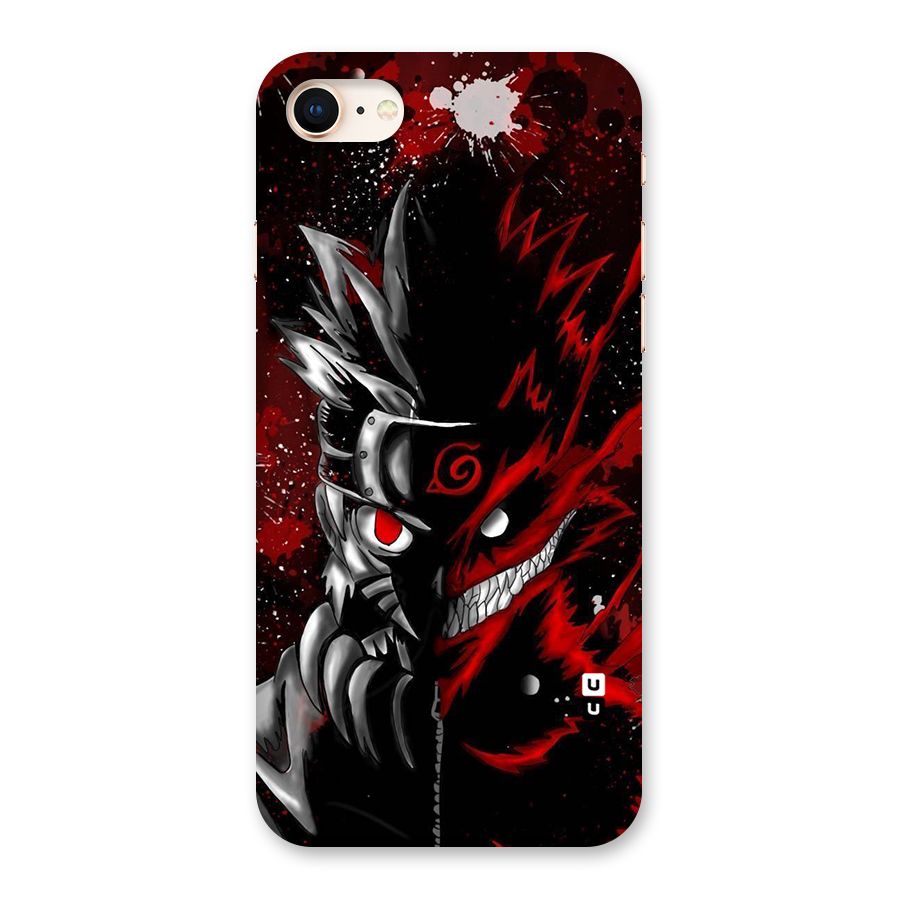 Two Face Naruto Back Case for iPhone 8