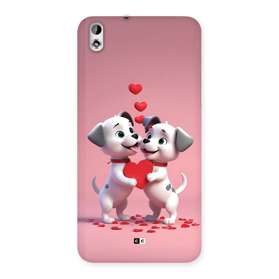 Two Puppies Together Back Case for Desire 816g