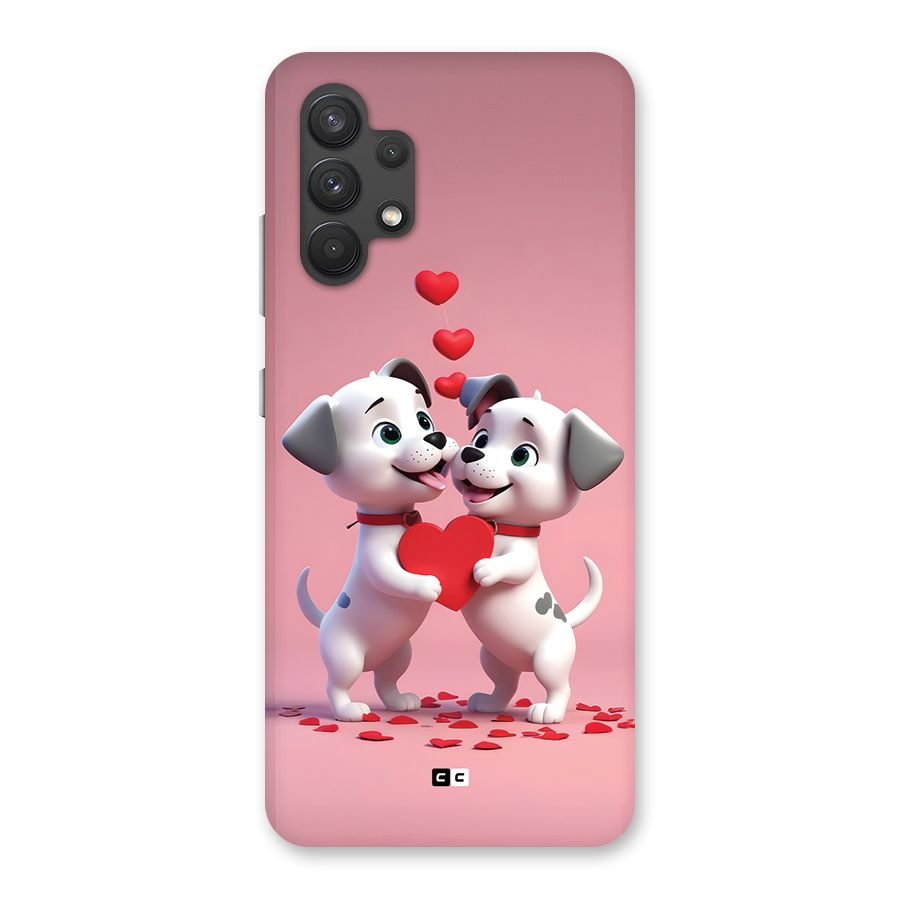 Two Puppies Together Back Case for Galaxy A32
