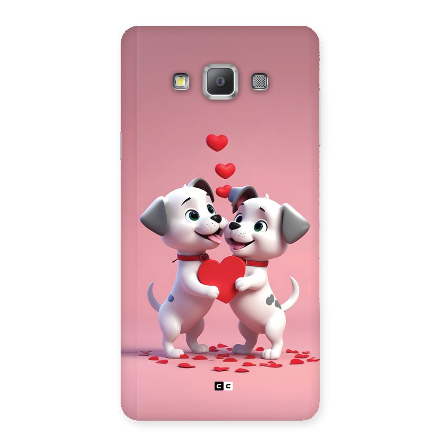 Two Puppies Together Back Case for Galaxy A7