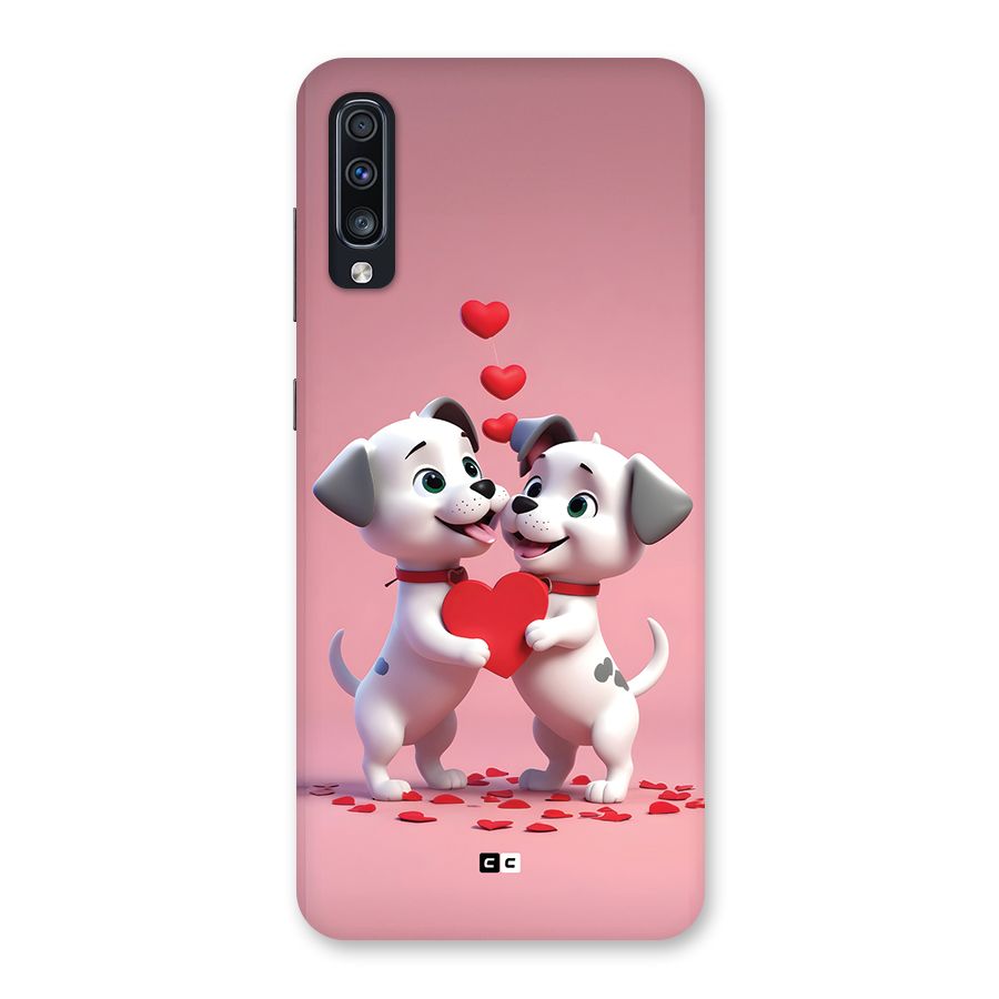 Two Puppies Together Back Case for Galaxy A70s