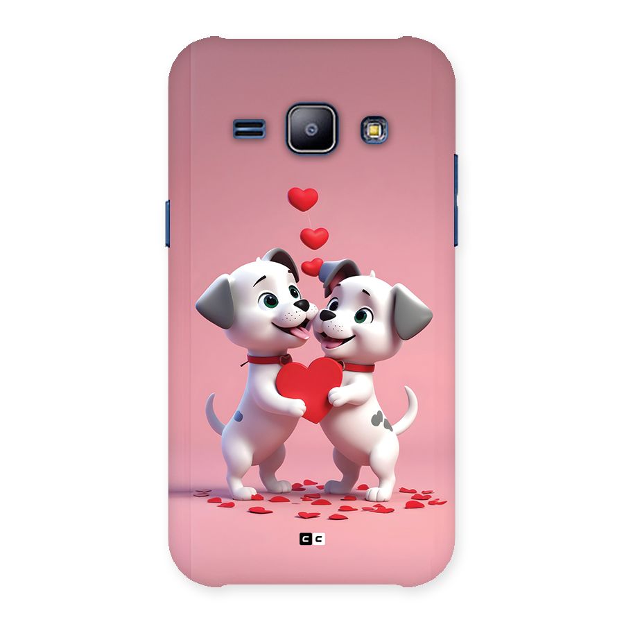 Two Puppies Together Back Case for Galaxy J1