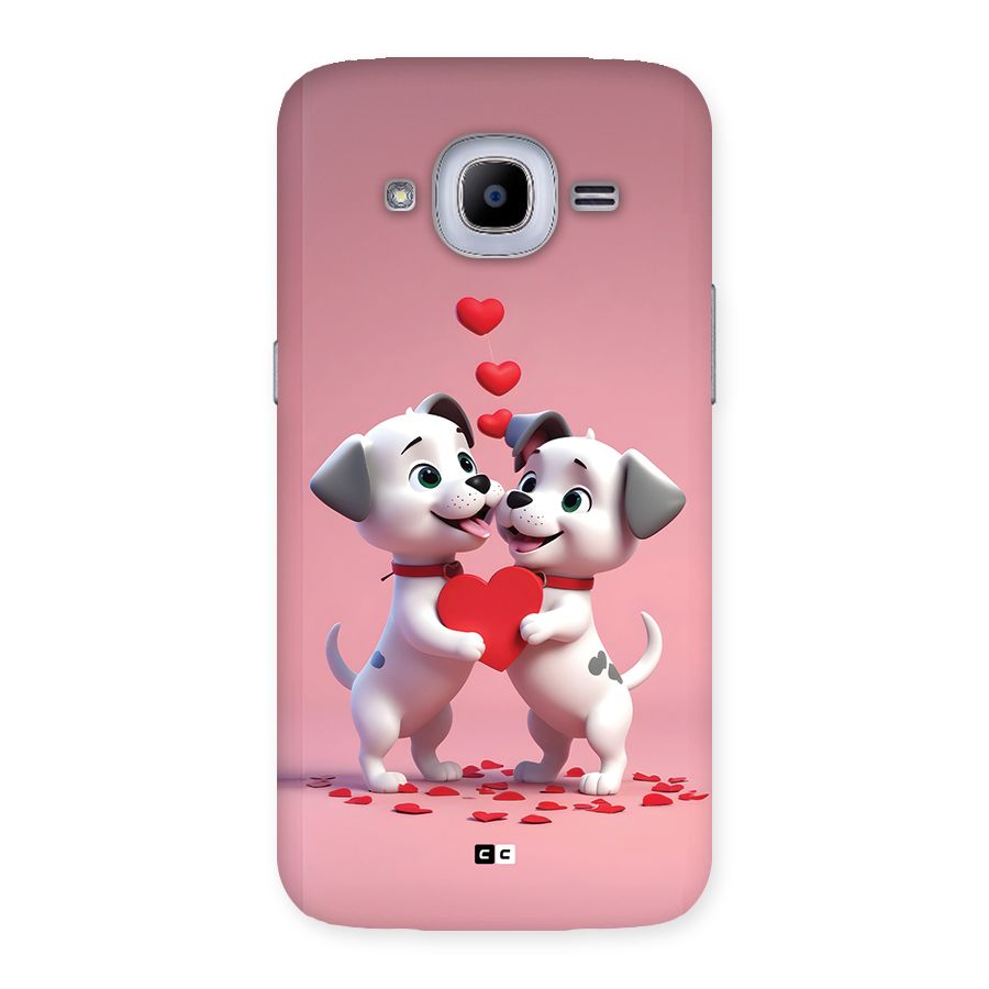 Two Puppies Together Back Case for Galaxy J2 Pro