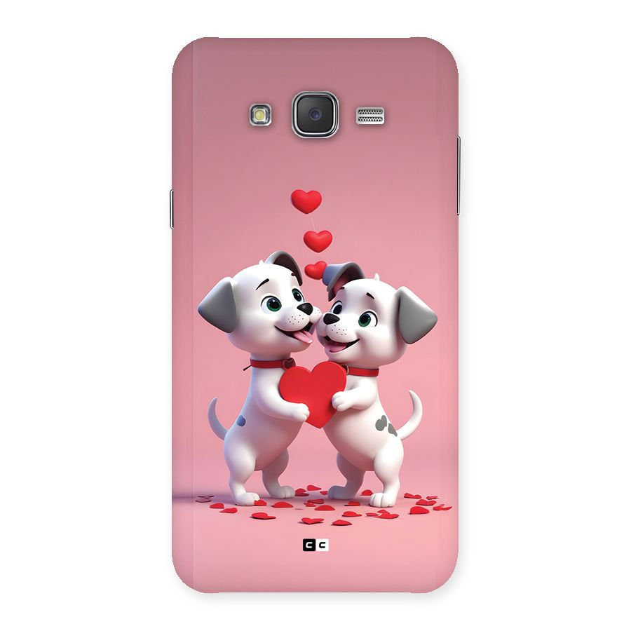 Two Puppies Together Back Case for Galaxy J7