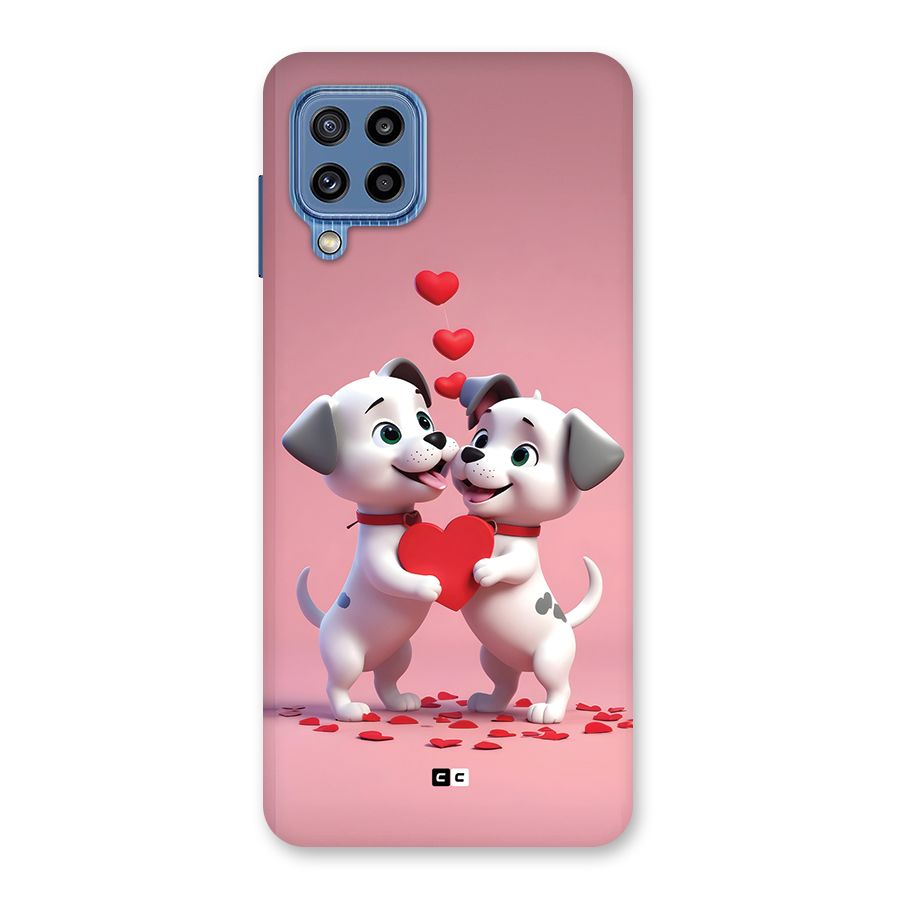 Two Puppies Together Back Case for Galaxy M32