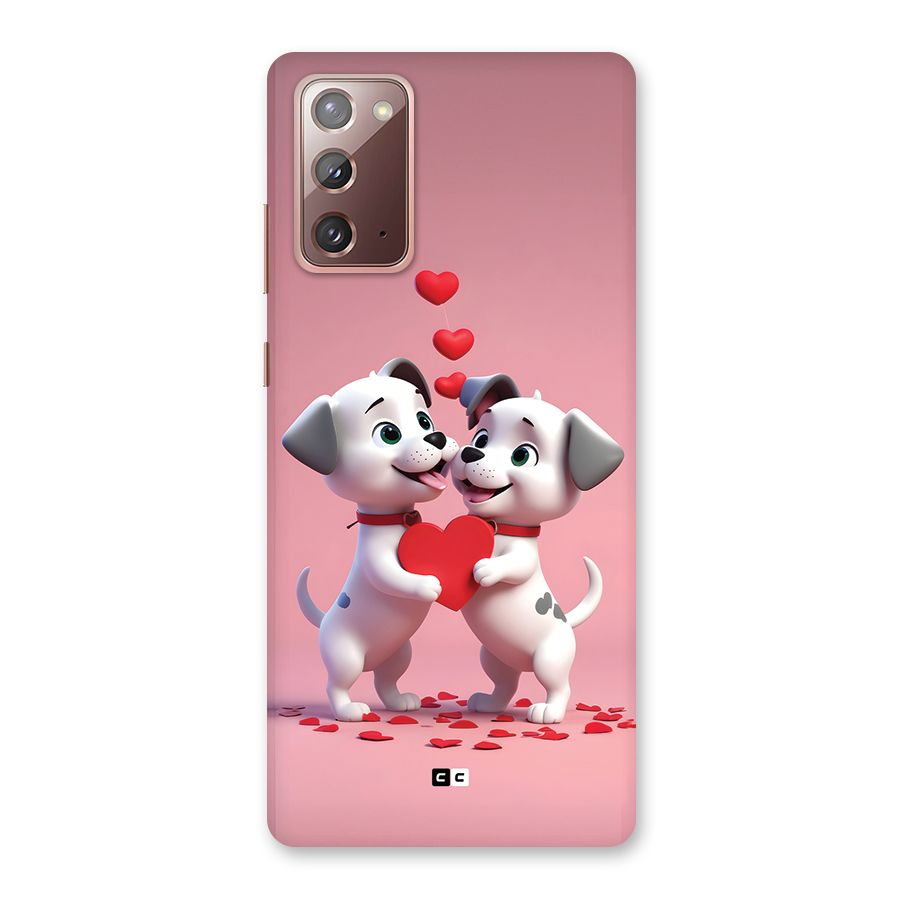 Two Puppies Together Back Case for Galaxy Note 20