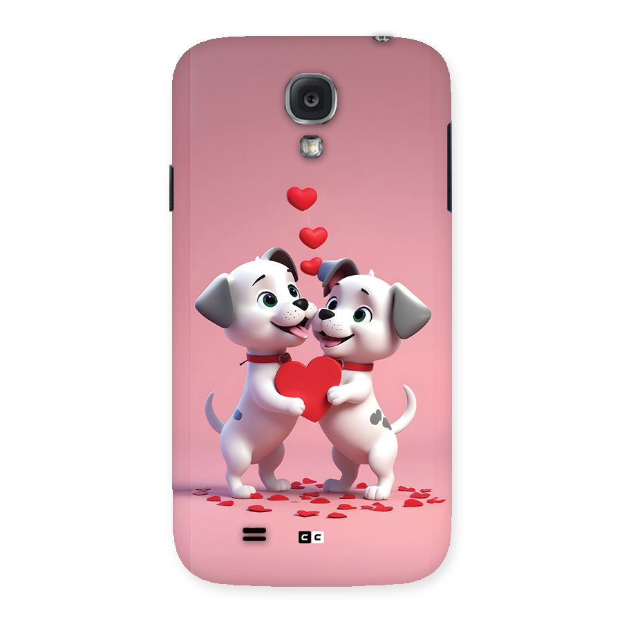 Two Puppies Together Back Case for Galaxy S4