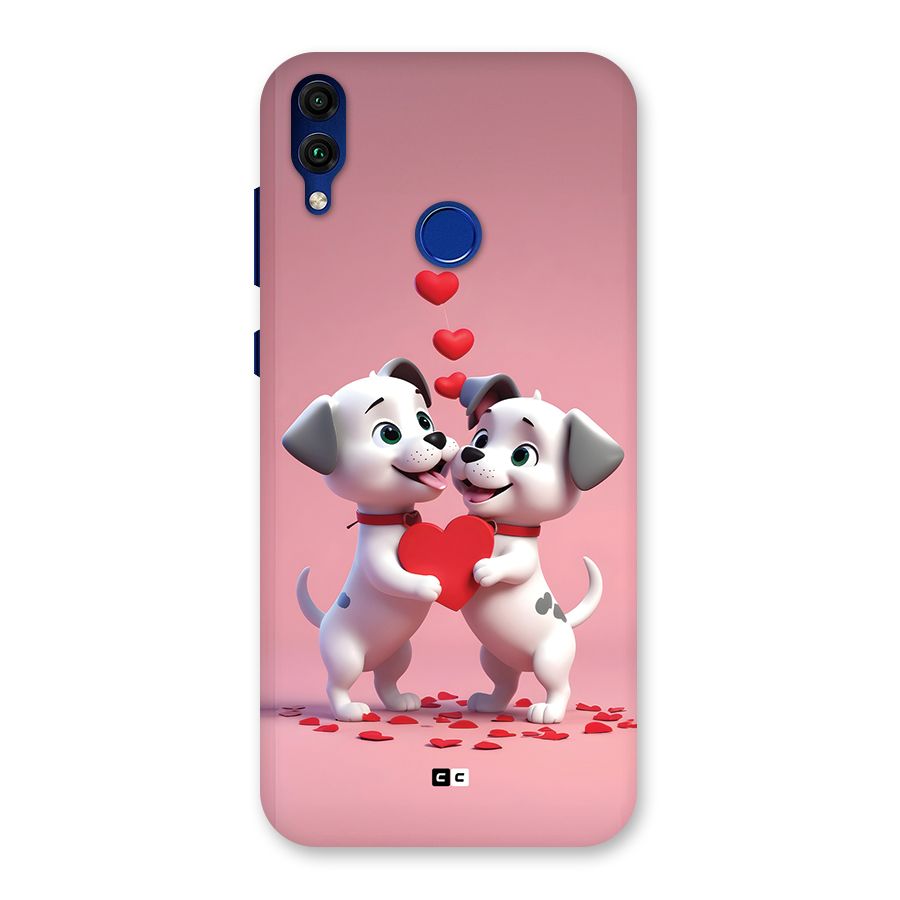 Two Puppies Together Back Case for Honor 8C