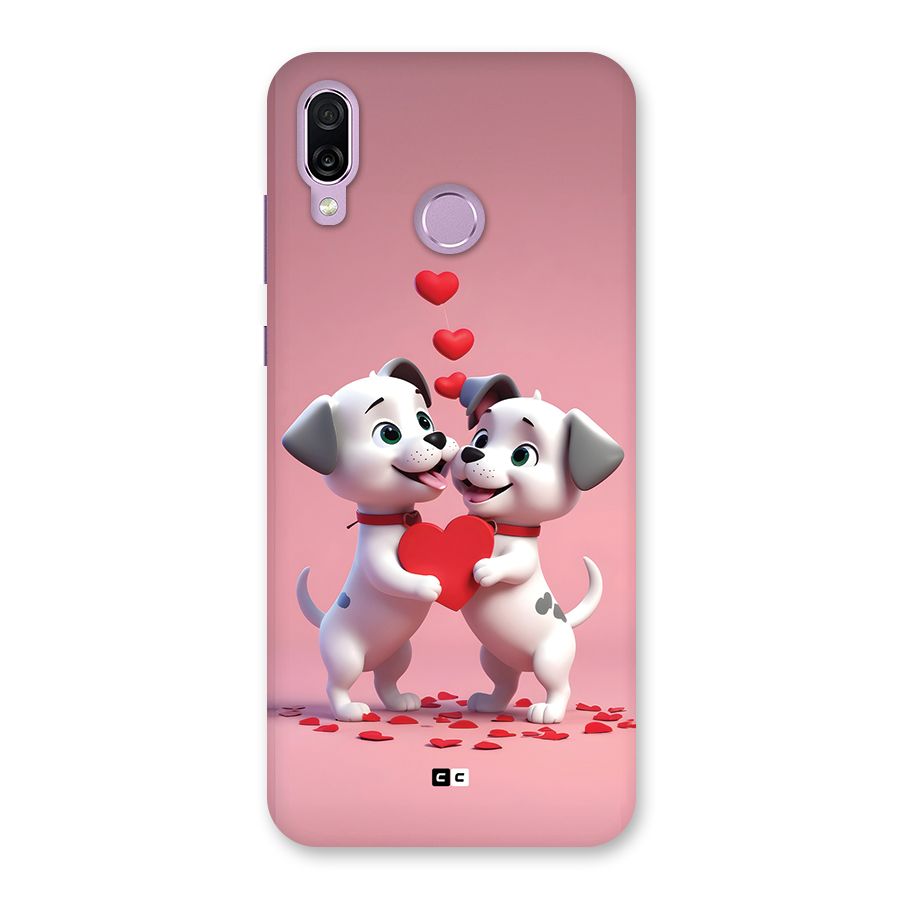Two Puppies Together Back Case for Honor Play