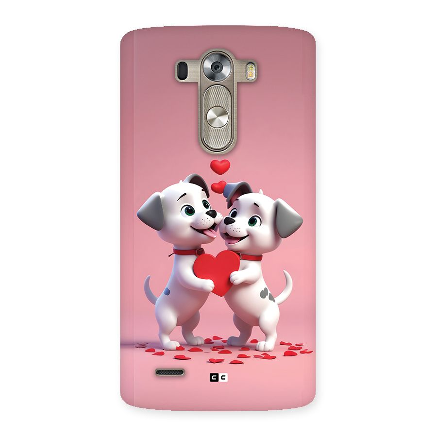 Two Puppies Together Back Case for LG G3