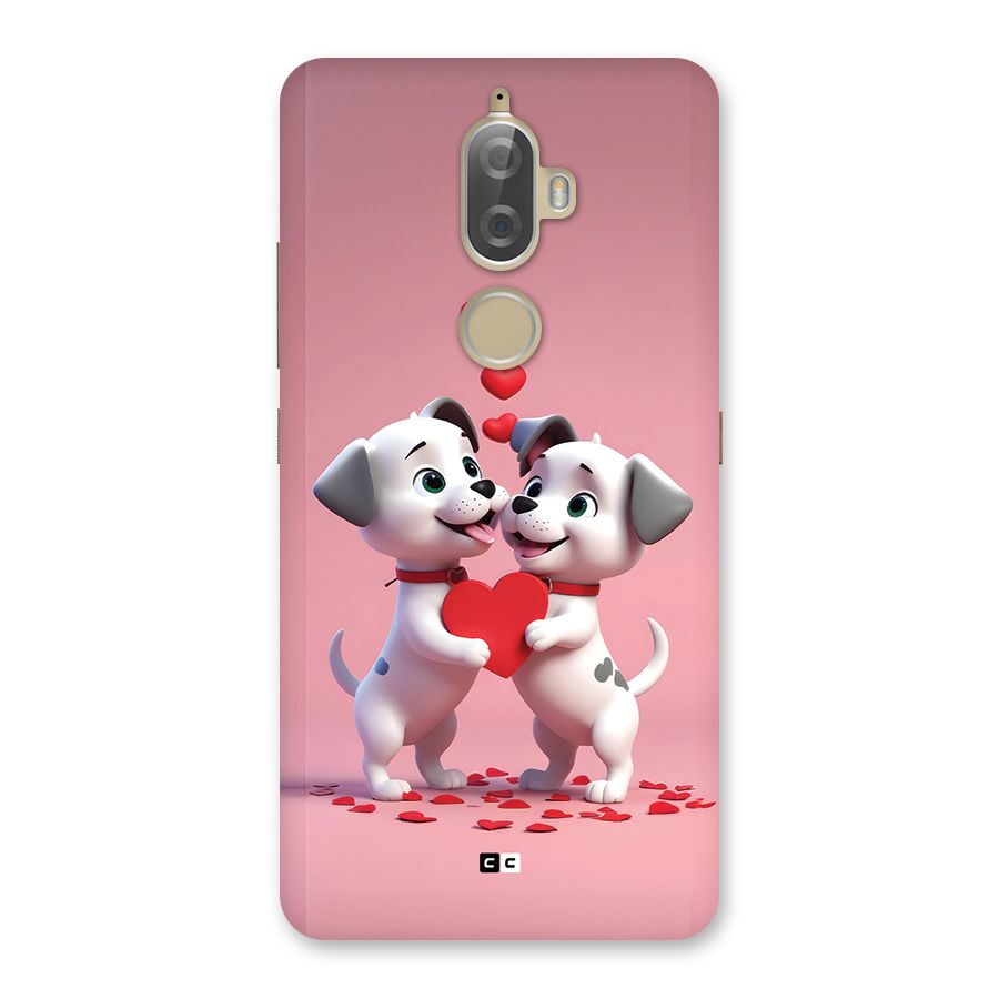 Two Puppies Together Back Case for Lenovo K8 Plus